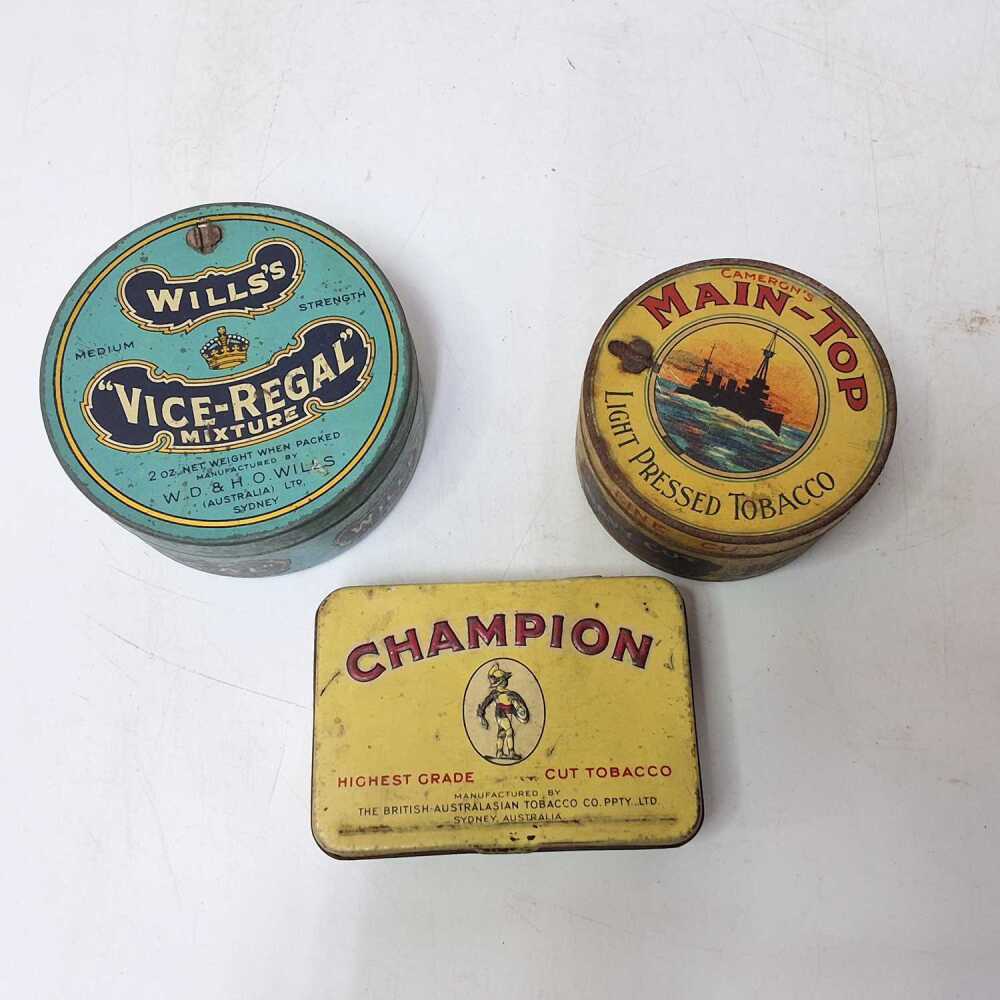 TOBACCO TINS