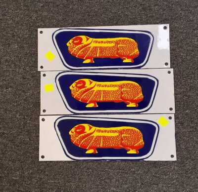 ENAMEL SIGNS