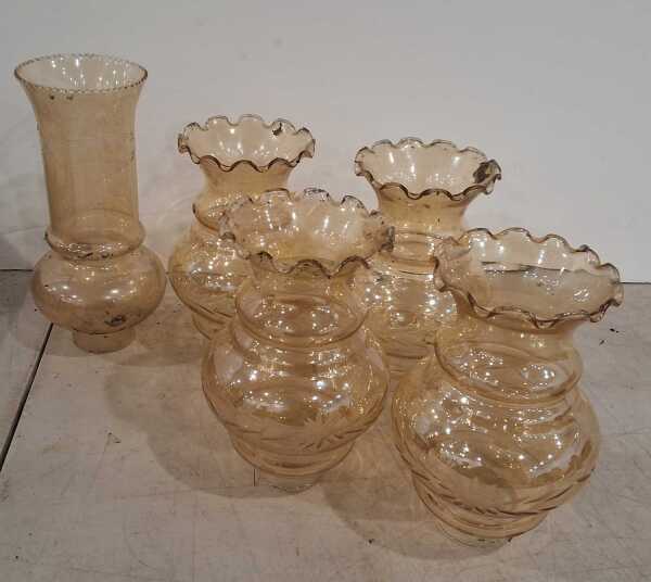 GLASS LAMPSHADES