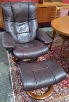 LEATHER RECLINER - 3