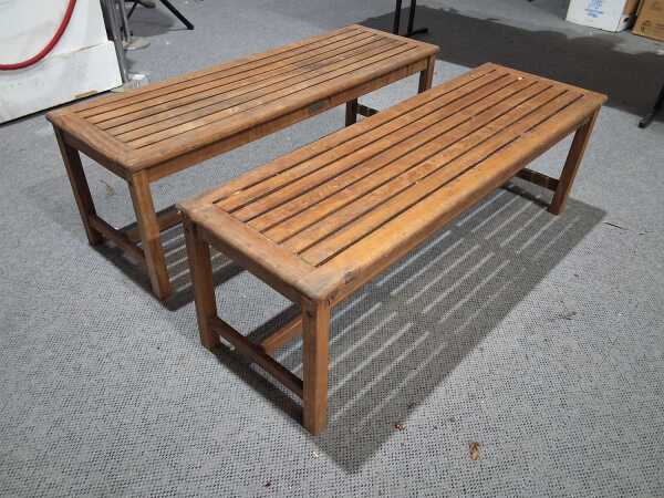 OUTDOOR BENCHES