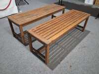 OUTDOOR BENCHES