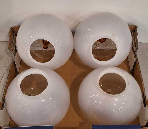 GLASS LAMPSHADES
