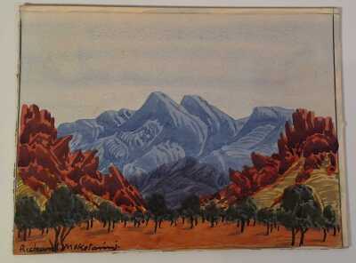 Hermannsburg Watercolor