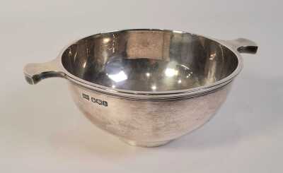 SILVER QUAICH