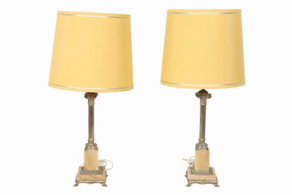 PAIR OF TABLE LAMPS