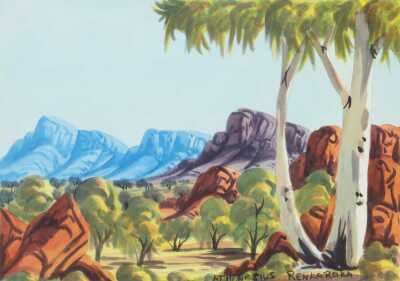 ATHANASIUS TITUS RENKARAKA (Australia Aboriginal 1944-1989)