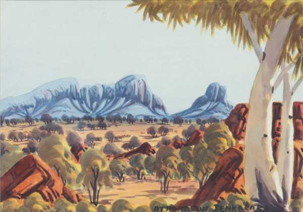 ATHANASIUS TITUS RENKARAKA (Australia Aboriginal 1944-1989)