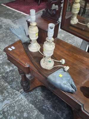 Tray And Lamps