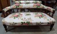 EDWARDIAN SETTEE