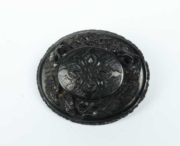 JET BROOCH