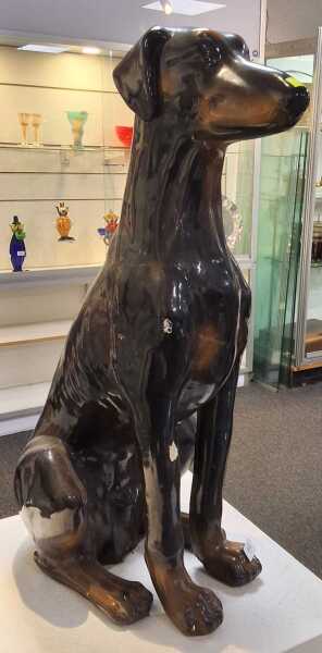 DOBERMAN SCULPTURE