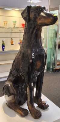 Doberman Sculpture