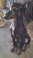 DOBERMAN SCULPTURE - 6