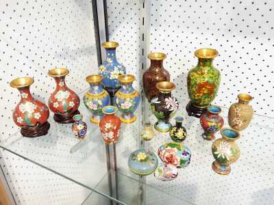 Cloisonne Vases