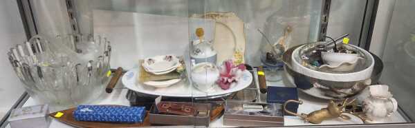 CHINA AND GLASSWARE