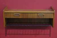TEAK WALL SHELF - 2