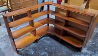 CORNER BOOKCASE