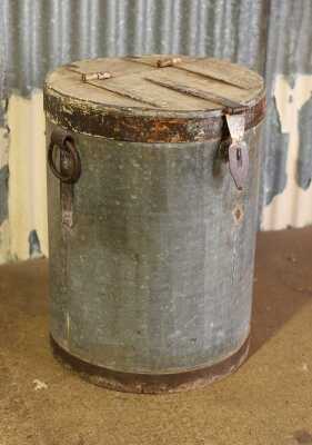 256 · GALVANISED BIN
