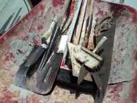 WHEEL BARROW AND TOOLS - 2