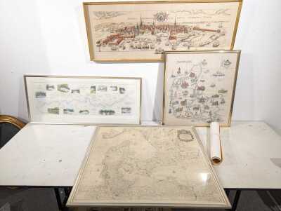 Maps And Tapestry