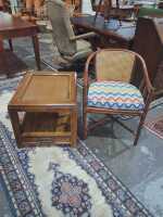 SIDE TABLE AND CHAIR