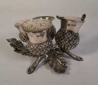 SILVER CRUET
