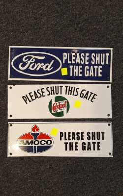 Enamel Signs