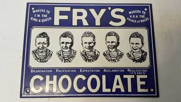 ENAMEL SIGN