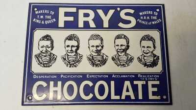 Enamel Sign