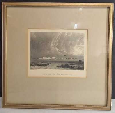 Framed Engraving