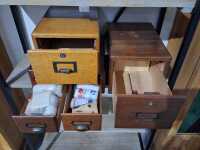 CARD DRAWERS - 2