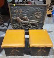 EMBOSSED FIRESIDE LOT
