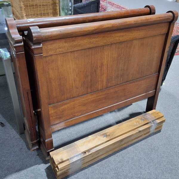 SLEIGH BED FRAME