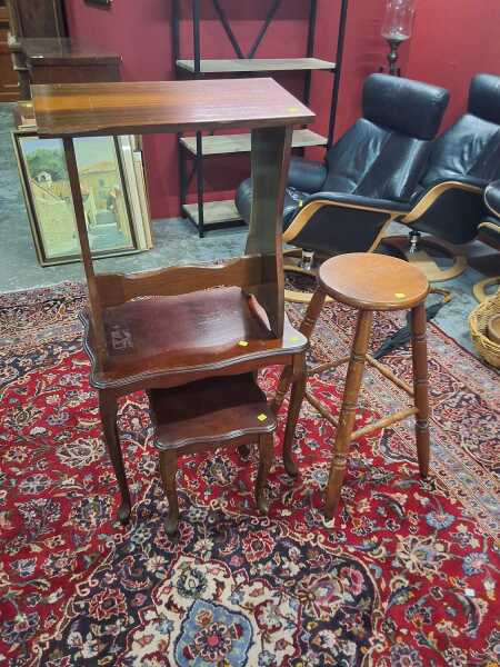 TABLES AND STOOLS