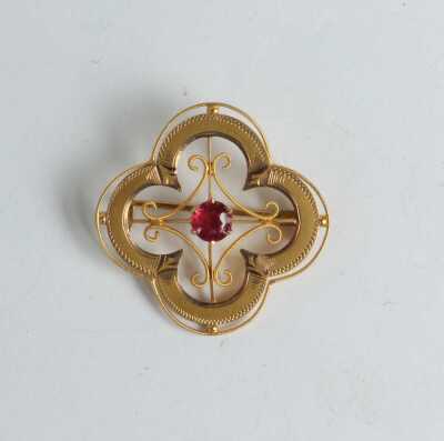 Gold Brooch
