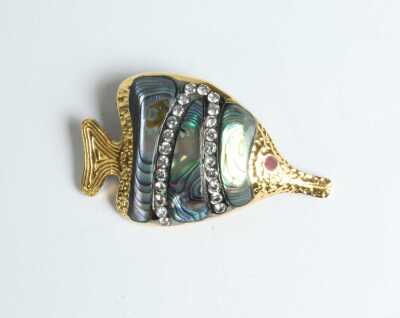1018 · FISH PENDANT/BROOCH