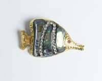 FISH PENDANT/BROOCH