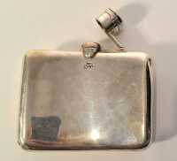 SILVER HIP FLASK - 2