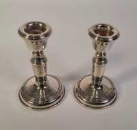 SILVER CANDLESTICKS
