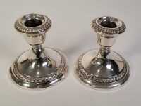 SILVER CANDLESTICKS