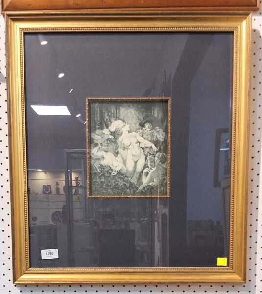 NORMAN LINDSAY PRINT