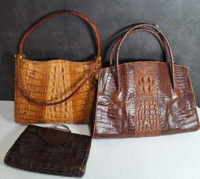 1444 · CROC LEATHER BAGS