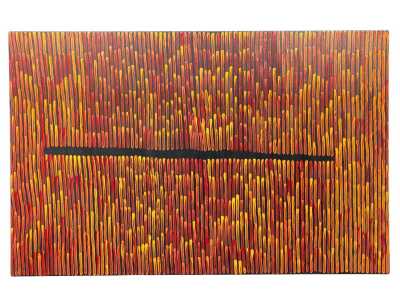 WALTER BROWN TJANGALA (Australia, Aboriginal 1977-)