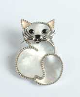 SILVER BROOCH