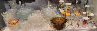 Assorted Glassware