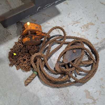 Rope And Pulley