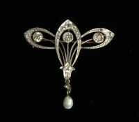 DIAMOND BROOCH