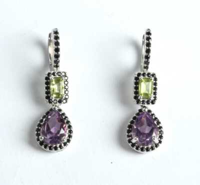 1071 · SILVER EARRINGS