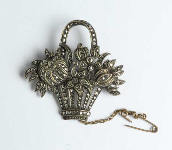 MARCASITE BROOCH